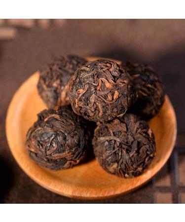 Premium Pu-Erh Tea - 20 Parts 200g Mature Mini Tuocha | Yunnan Black Tea | Healthy Red & Green Tea from China - Buy Online on GoSupps.com
