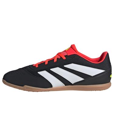 adidas Unisex Predator.4 in Sala Sneaker 43 1/3 EU Core Black Cloud White Solar Red