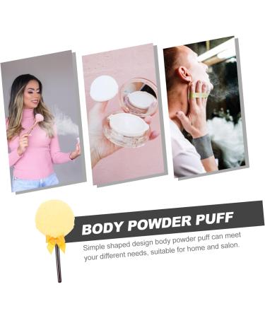 SOESFOUFU Makeup Blenders puff body brush lollipop shape makeup puff fragrance dusting makeup cleaner kids tools after-bath powders puff super soft long hair child big puff take a bath - Buy Online on GoSupps.com