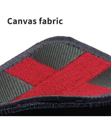 First Aid Patch 3D Cloth Sticker Red Cross Embroidered Fastener Hook Morale Badge Cross Embroidered Patches - Buy Online on GoSupps.com