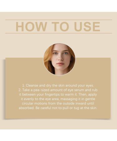 Moisturizing Eye Cream 20g Firming Moisturizer Soothing Moisturizer Daily Night Care - Buy Online on GoSupps.com