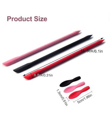 Shop Spatula Cosmetics: Reusable Silicone Makeup Spatula & Spoon for Beauty & Kitchen - Perfect for Handmade Palettes - Buy Online on GoSupps.com