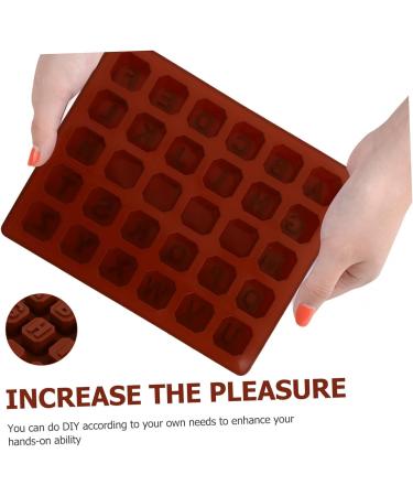 Zerodeko Silicone Gummy Molds Ice Mold 2pcs Chocolate Mold Silica Gel Baking Mold Candy Silicone Ice Trays Letter Silicone Molds - Buy Online on GoSupps.com