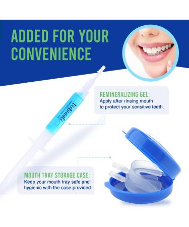 VieBeauti Teeth Whitening Kit - 5X LED Light with 35% Carbamide Peroxide Remineralizing Gel & Timer - Restore Your White Smile | Fast International Shipping - Buy Online on GoSupps.com