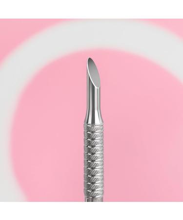 STALEKS PRO Slant Cuticle Pusher + Bent Cleaner Manicure Pedicure Stainless Steel Expert 90/4.2 - Buy Online on GoSupps.com