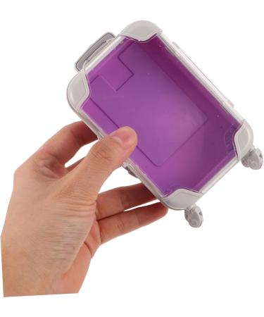 CLISPEED Bo te de Rangement pour Faux Cils Mini Valise Violette Lot de 3 Pi ces Organisateur Transparent et Robuste pour Extensions de Cils Trousse de Maquillage Portable pour Voyage et - Buy Online on GoSupps.com