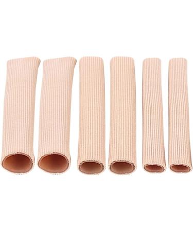 24pcs Cuttable Tube Guards Caps for Corns, Calluses, and Toe Protectors - Soft Nylon Gel Pad Cushion Covers for Corns and Fingers - Supplies for Corns and Toes - Buy Online on GoSupps.com