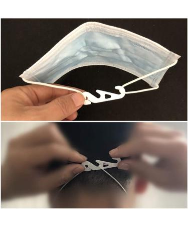 Zhungzaoh Masking Hook - 30 Piece Adjustable Mask Holder for Adults & Children | Anti-Slip Extension for Comfort & Protection - Buy Online on GoSupps.com