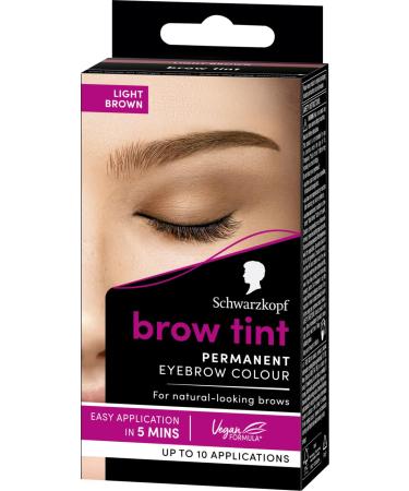 Schwarzkopf Brow Tint Professional formula Eyebrow Light Brown