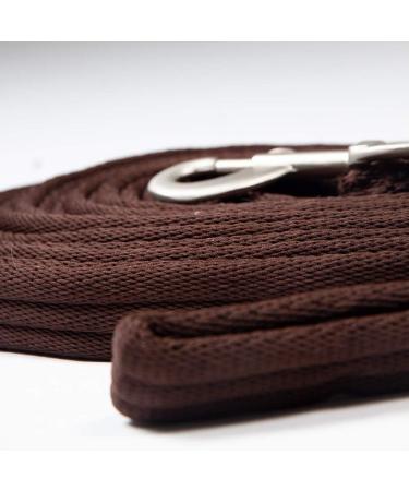 Buy Pfiff 101196 Softlunge - 8.20m Lunging Line with Swivel Snap Hook - Brown | International Shipping Available - Buy Online on GoSupps.com