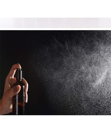 Hacoly 2 Series Mini Glass Spray Bottles 100ml - Essential Oils Cosmetics Fragrance - Empty Brown Bottle with Black Caps - International Shipping - Buy Online on GoSupps.com
