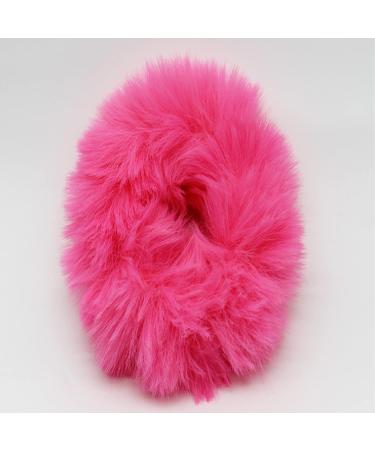 16 Pieces Fluffy Hair Ties - Soft Elastic Ponytail Holders & Pompon Ball Scrunch Bands for Effortless Style - Buy Online on GoSupps.com