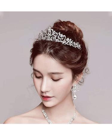 Pearl Butterfly Crown Tiara | Crystal Princess Headband & Bridal Jewelry for Girls & Women - Perfect for Birthdays & Weddings - Buy Online on GoSupps.com