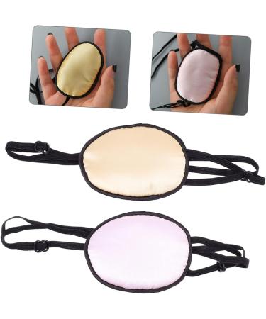 Silk Single Eye Mask Blindfolds for Adults - Pack of 6 | Eye Patch for Lazy Eye | Spectacle Cover | Night Blindfold - Buy Online on GoSupps.com