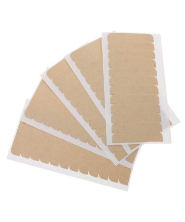Beaupretty 10 Sheets Wig Glue Paster Hair System Tape Wig Adhesive Strips Hair Replacement Wigs Lace Front Wig Tape Toupee Hair Strips Invisible Tape Hair Extension Strip Paper Bangs Film