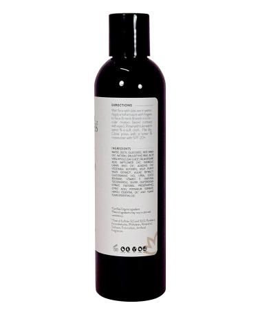 GLIMMER GODDESS Organic Gentle Cleanser for Sensitive Skin | Sweet Almond Oil | 8 oz - Perfect for All Skin Types - Buy Online on GoSupps.com