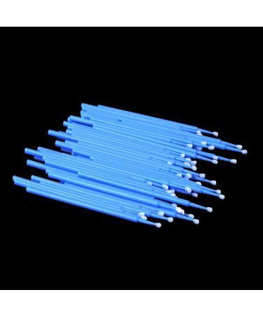 200 Blue Micro Applicator Brushes for Eyelash Extensions - Disposable Eyelash Swabs for Mascara & Makeup Application - Buy Online on GoSupps.com
