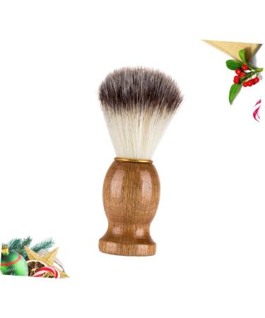 NOLITOY Beard Brush for Men - Premium Barber Duster Brush for Neck Shave & Household Use | Wooden Bristles for Ultimate Grooming - Buy Online on GoSupps.com