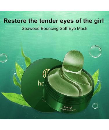 Buy Tumnea Eye Pads - Golden Algae Eye Mask for Dark Circles & Fine Lines | 30 Pairs for Moisturizing Eye Care - 80g - Buy Online on GoSupps.com