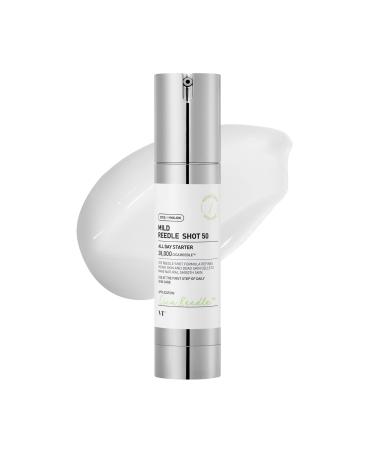 VT COSMETICS CICA Reedle Shot 50 S rum de Microaiguilles Spicule pour Soin des Pores & Exfoliation Exosome Centella Asiatica pour Peau Cristalline Texture Lisse (1.69 Fl Oz / 50ml)