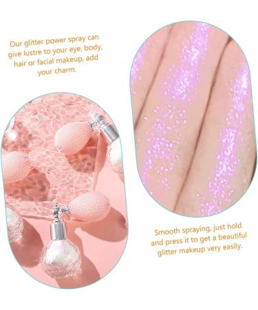 FOMIYES Face Paint Makeup 5pcs High Gloss Dusting Shimmering Spray for Body Women Highlighter Powder Spray Glitter Bulk Miss 7.5x7cm x5pcs Purplex5pcs - Buy Online on GoSupps.com