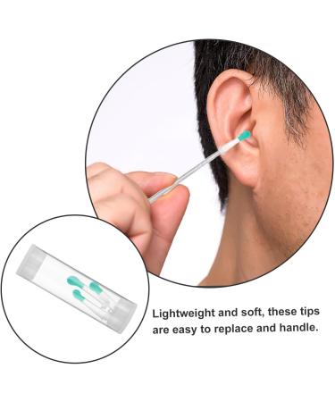 Beatifufu 3pcs Silicone Ear Cleaner Replacement Tips Soft Comfortable Ear Wax Removal Accessories Lightweight Reusable for Home Use by Teens Adults Families Easy to Clean - Buy Online on GoSupps.com