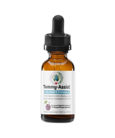 Restored By Life Tummy Assist | Children's Digestive-Aid | Constipation Relief | 1 oz. Glass Bottle with Metered Dropper
