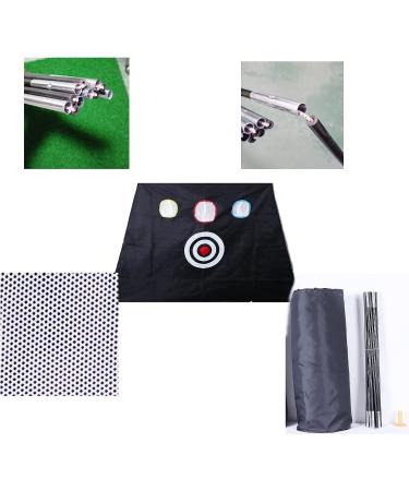 10x7ft LazyWomen Golf Practice Net Set with Accessories - Perfect for Indoor/Outdoor Golf Training and Gifts for Men - Buy Online on GoSupps.com