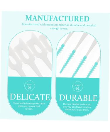Partykindom 320 STK Interdental Brush Tool | Braces Cleaning & Dental Floss Stick | Effective Oral Care for Braces Wearers - Buy Online on GoSupps.com