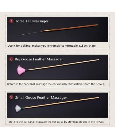 8pcs Ear Wax Pickers Set - Ear Cleaner Spoon Wax Remover Removal Ear Cleaning Tool - Buy Online on GoSupps.com