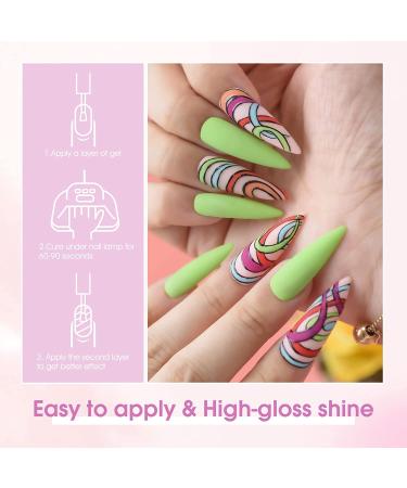 Venalisa VIP4 HEMA-Free Gel Nail Polish Set - 60 Colors, 7.5ml - Summer Gel Polish Kit with Color Card, Glossy & Matte Top Coat - Base Coat - Ideal Gifts for Women and Nail Salons - Buy Online on GoSupps.com
