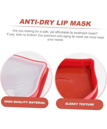 ABOOFAN 20 pi ces Lip Film Hydratant Pratique Masque Nuit Soin L vres Anti-rides et Ridules pour Femmes et Filles - Buy Online on GoSupps.com