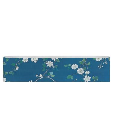 Resistance Bands Exercise Bands Wild Flowers and Leaves Printed Elastic Band Leg Bands Resistance Fitness Bands Fabric Resistance Bands