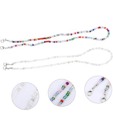 Combined Face Mask Chain Accessories - 2 Pcs Glasses & Hanging Hook for Face Covers - Multifunctional Mask Band - Buy Online on GoSupps.com