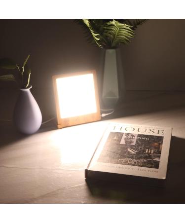 Touch Control Therapy Lamp Light Therapy Lamp Full Spectrum 10000LX LED Phototherapy Light Dimmable Timing Touch Control Sunlight Lamp Kitchenware - Buy Online on GoSupps.com