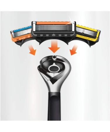Gillette Proglide Monochrome Razor for Men - Black Precision Trimmer & Sliding Coating Includes 1 Razor Blade - Perfect Gift for Him - Buy Online on GoSupps.com