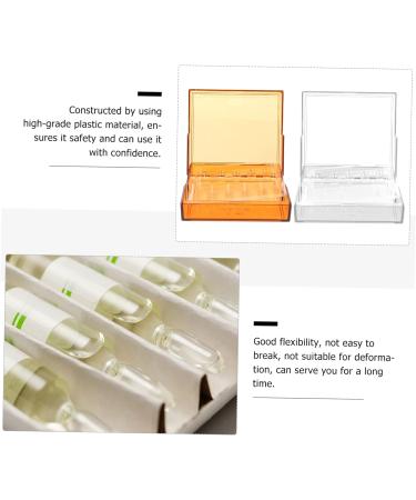 2pcs Healeved Medical Injection Storage Box - Assorted Colors 8.3X7.7X2.1cm - Buy Online on GoSupps.com