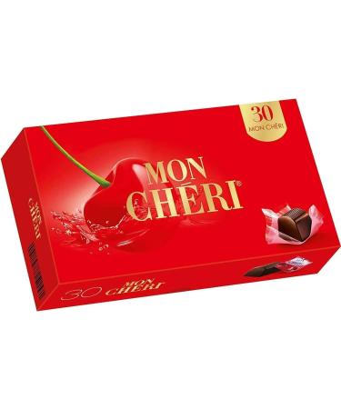 Ferrero German Mon Cheri Chocolate with Liqueur - 1 x 157 g Chocolat noir 157 g (Lot de 1)