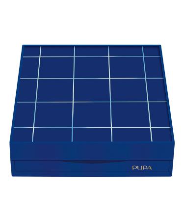 Pupa Milano Pupart M Makeup Palette 004 Blue - Versatile Makeup Kit with Blush Concealer Highlighter Eyeshadow Lip Gloss & Cream - 0.6 oz | International Shipping - Buy Online on GoSupps.com