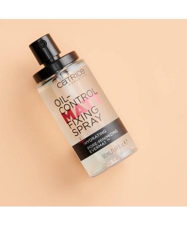 Catrice Oil Control Matt Fixing Spray | Minimizes Pores, Sets Makeup 18 Hours | Mattifying | Vegan & Cruelty Free - Buy Online on GoSupps.com