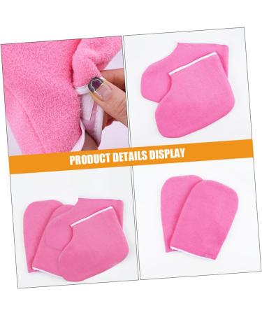 1 Set de Moufles de Paraffine pour Mains et Pieds 25 5X15 5 CM Moufles Thermiques en Polyester Confortables pour Spa Professionnel et P dicure Pantoufles Isolants - Buy Online on GoSupps.com