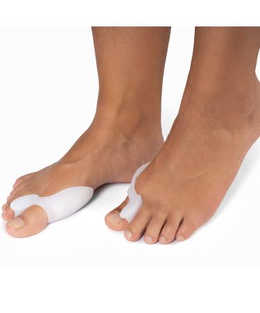 Valgomed Toe Spreader - Hallux Valgus Silicone Corrector & Toe Separator for Natural Toe Alignment | International Shipping - Buy Online on GoSupps.com