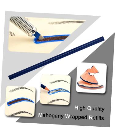 Skin Golden Eyebrow Microblading Manual Practice Semi-permanent with Storage Pen Pencil Kit - Buy Online on GoSupps.com