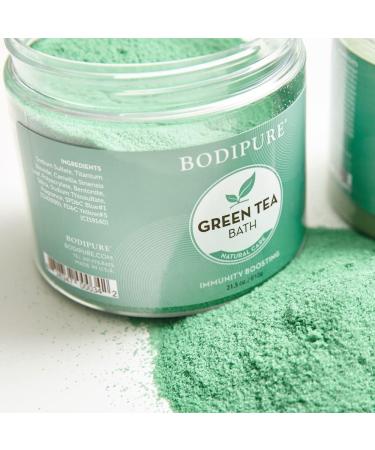 BODIPURE Green Tea Body Bath - Antioxidant-Rich Skin Cleanser & Refreshing Spa Treatment - 21.5 oz for Professional Use - Buy Online on GoSupps.com
