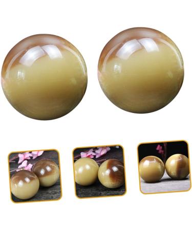 Partykindom 2-in-1 Horn Fitness Balls | Chinese Health Massage & Meditation Tools | Yak-Horn Gymnasium Handballs - Buy Online on GoSupps.com