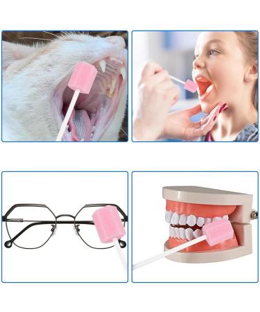 Cleaning Mouth Swabs - Disposable Oral Care Sponges for Dental Clinics | 50 Pack - Buy Online on GoSupps.com