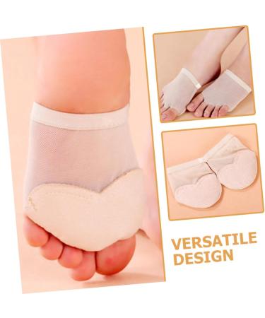 2 Pairs Forefoot Pads - Dance Foot Protector Cushions for Arch Support & Toe Separation - Ballet & Dance Accessories - Buy Online on GoSupps.com