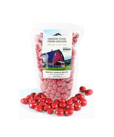 Oregon Farm Fresh Snacks Boston Baked Beans Candy Coated Peanuts - 2lbs: Perfect for Snacks, Lunches, Movie Nights & More - Buy Online on GoSupps.com
