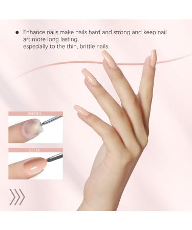 FZANEST No HEMA Builder Gel Nude Building Nail Gel for Nail Apex and Extension Strengthener Hard Gel in Bottle LED UV Soak Off Gel Nail Polish - Buy Online on GoSupps.com