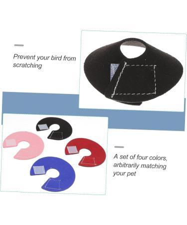 Angoily 4pcs Parakeet -Scratch Wear Parrot Polar Rabbit Color Dog Parrots Bird -bite for 12X12cm Assorted Color - Buy Online on GoSupps.com